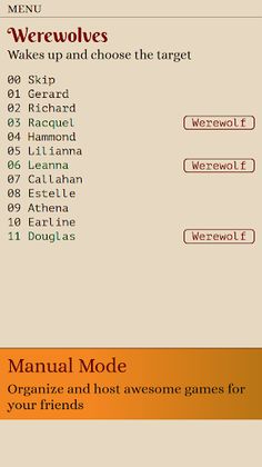 New Werewolf. The Party Game - Screenshot 3