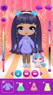 Chibi Dress Up Beauty Salon - Screenshot 5