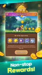 Gale Knights Idle RPG - Screenshot 2