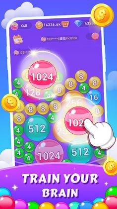 Lucky Bubble - 2048 Game - Screenshot 3