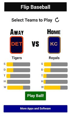 Flip Baseball - Screenshot 1