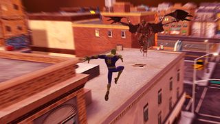 Spider rope flying hero - Screenshot 1