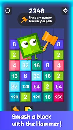 Drop & Merge Number Block Game - Screenshot 2