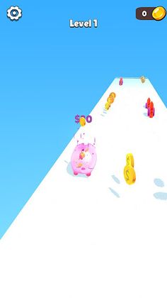 Piggy Run 3D - Screenshot 1