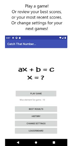 Catch That Number - Screenshot 1