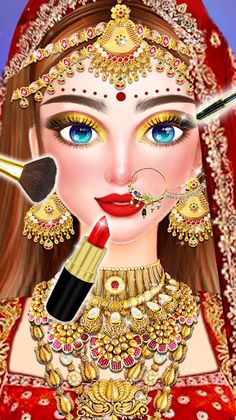 Indian Fashion: Dress up Games - Screenshot 2