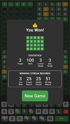 4 Wordles - Screenshot 4