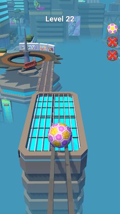 Cyber Rolling: Ball balance - Screenshot 2