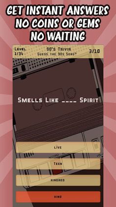 90s Trivia Quiz Game - Screenshot 3