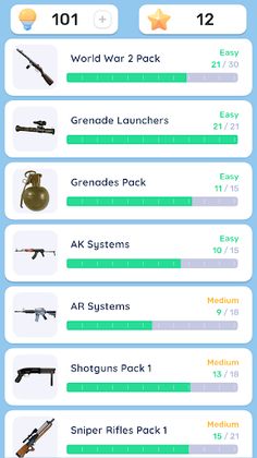 Weapon Quiz: Guns & Ammunition - Screenshot 2