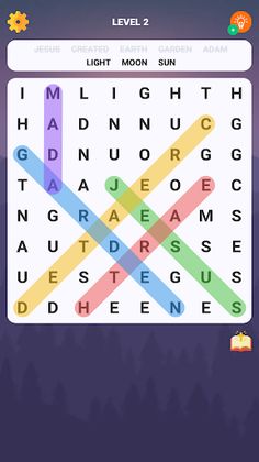 Bible Word Search Puzzle Games - Screenshot 3
