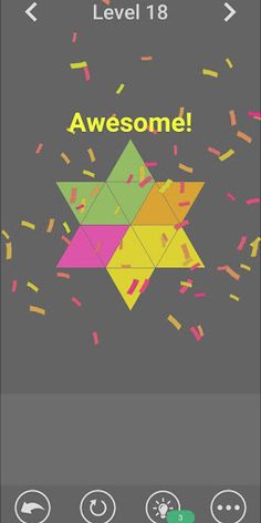 Shape it! - Triangle Puzzle -  - Screenshot 3