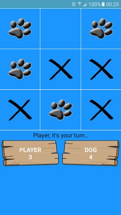 TicTacToe Dog - Screenshot 1