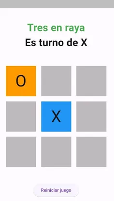 3 en Raya Juego de estrategia - Screenshot 1