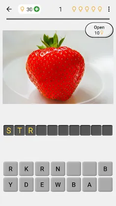Guess Pictures and Words Quiz - Screenshot 1