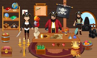 Pretend Play Pirate Ship - Screenshot 2