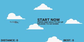 Classic 2D Helicopter Game - Screenshot 1