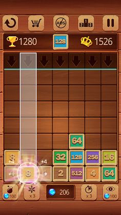 Merge Numbers : Wooden edition - Screenshot 3