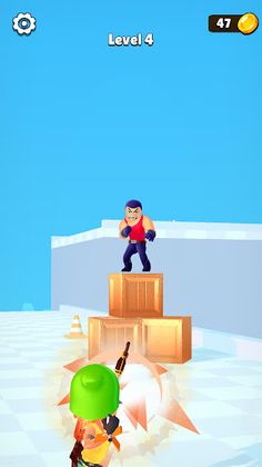 Archer Run 3D - Screenshot 1