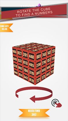 Search Number Puzzle 3D - Find - Screenshot 1