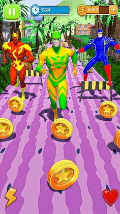 Superhero Runner - Speed Hero - Screenshot 4