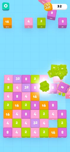 Zippy Cuby 2048 - Screenshot 1