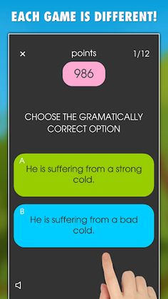 My English Grammar Test PRO - Screenshot 4