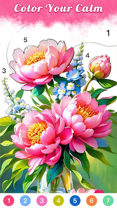 Calm Zen Color Coloring games - Screenshot 4