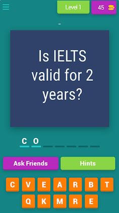 IELTS MASTERY QUIZ - Screenshot 1