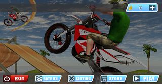 Crazy Bike  Stunt Master - Screenshot 2