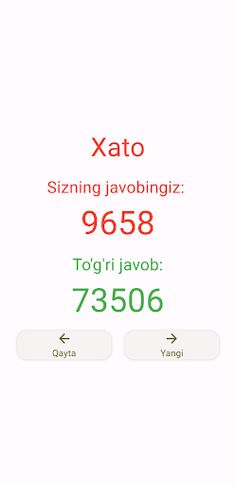 Mental Arifmetika - Screenshot 2