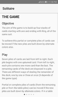 Solitaire - Screenshot 4