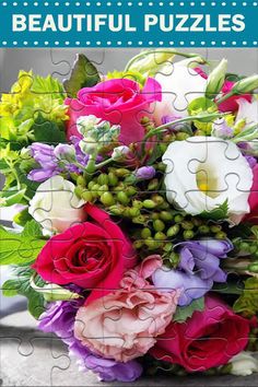 Flowers & Gardens Puzzles - Screenshot 1