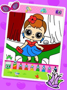 Coloring dolls - Screenshot 4