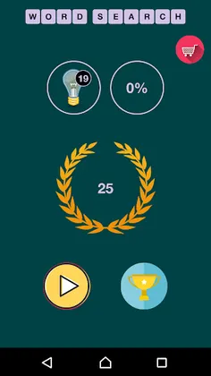 Word Search Quiz (English) - Screenshot 1