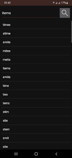Anagram Solver - Screenshot 4