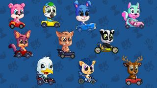 animal racing : racing cars - Screenshot 2