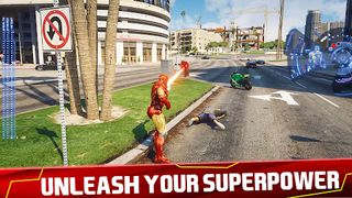 Iron Hero Flying Avenger - Screenshot 1