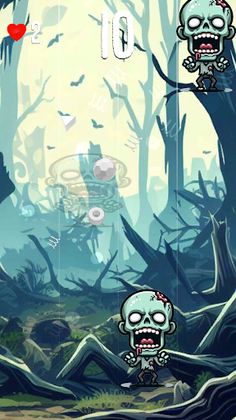 Zombies Smasher Music Beat - Screenshot 1