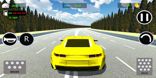 Course de voiture sport en 3D - Screenshot 1