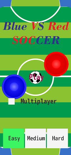 Blue Vs Red Soccer - Screenshot 1