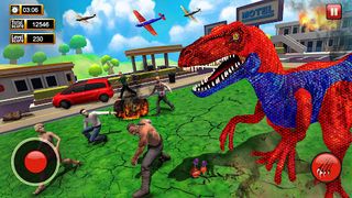 Dinosaur Games City Rampage - Screenshot 1