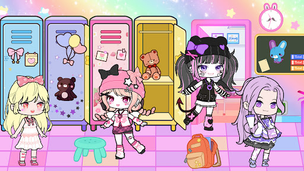 YOYO Doll School life Dress up - Screenshot 2