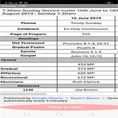 St John's Anglican Church Rost - Screenshot 2