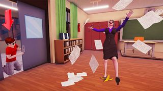 Anime Scary School Teacher 3D - Screenshot 1