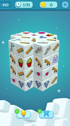 Match Cubes 3D - Puzzle Game - Screenshot 1
