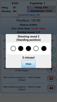 Biathlon Manager 2018 - Screenshot 2