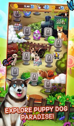 Puppy Dog Pop: Bubble Shoot Mania - Screenshot 1