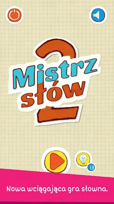 Mistrz Słów - Układanka słowna - Screenshot 1