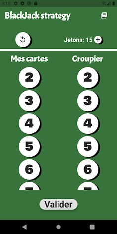 BlackJack strategy - Screenshot 1